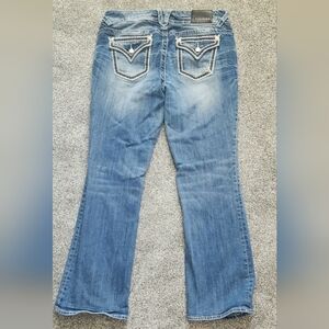 Vigoss Light Blue Boot Cut Jeans for Women